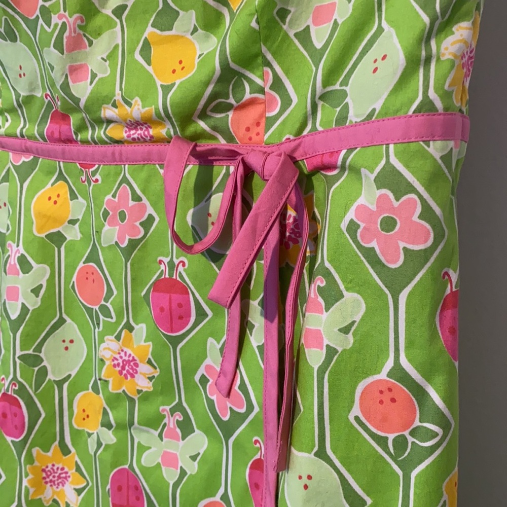 Lilly Pulitzer strapless wrap dress A-Maze-Ing - Picture 6 of 9